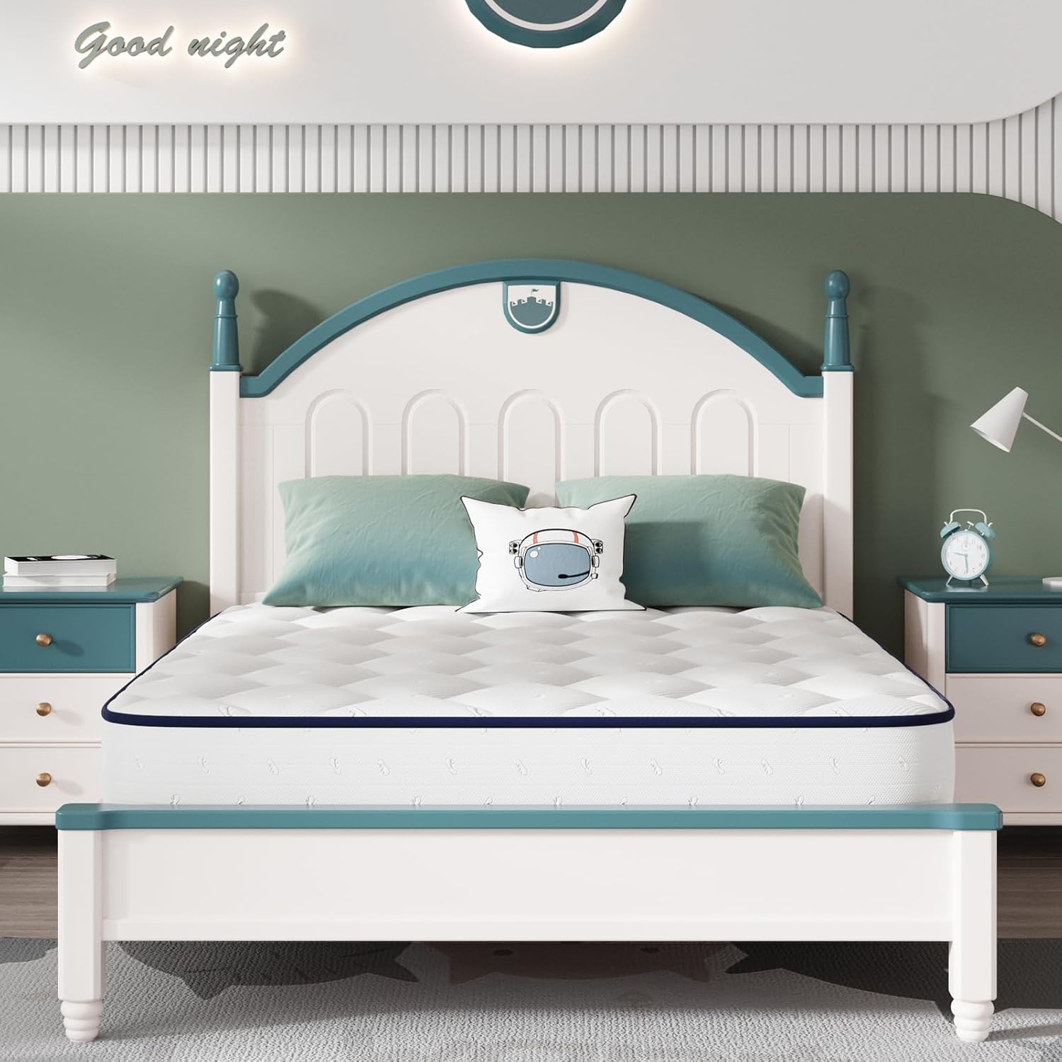 Novilla Twin Mattress,6 Inch Twin Mattress Firm for Restful Sleep, Breathable Pressure Relief & Supportive, CertiPUR-US Certified, Mattreses in a Box