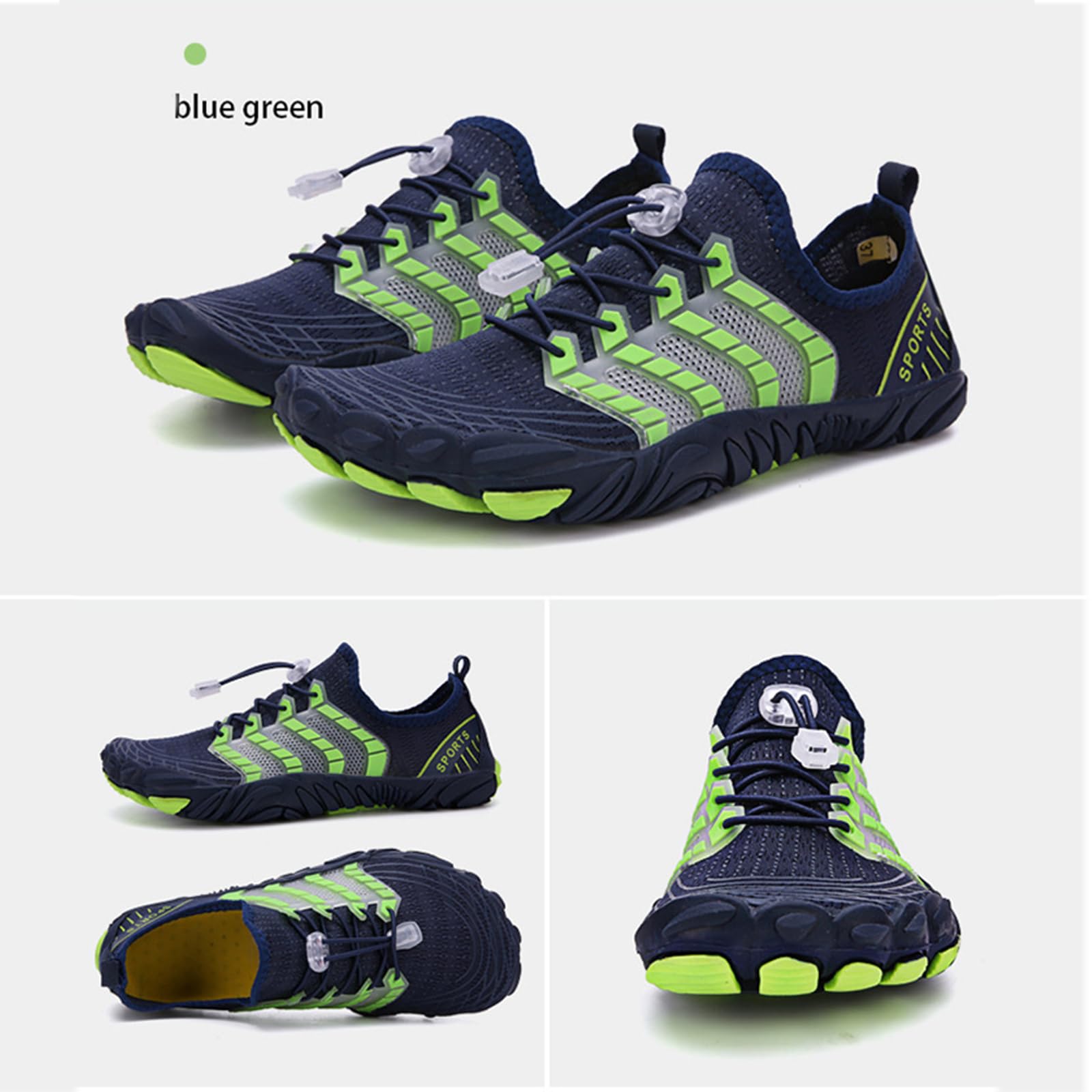 Herren Barfussschuhe Damen Badeschuhe Strandschuhe Herren Segelschuhe Wasserschuhe Barfusslaufschuhe Sommer Zehenschuhe Neoprenschuhe Schützende Wasserschuhe