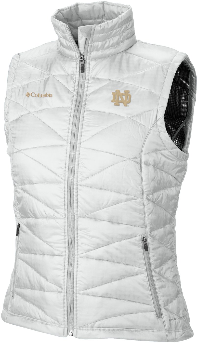 Columbia Notre Dame Fighting Irish Women's White Mighty Lite Vest