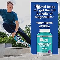 Vista 8 de Qunol Magnesium Glycinate Gummies, 120mg of Magnesium Glycinate, High Absorption, Mixed Berry, 90 Count (Pack of 1)