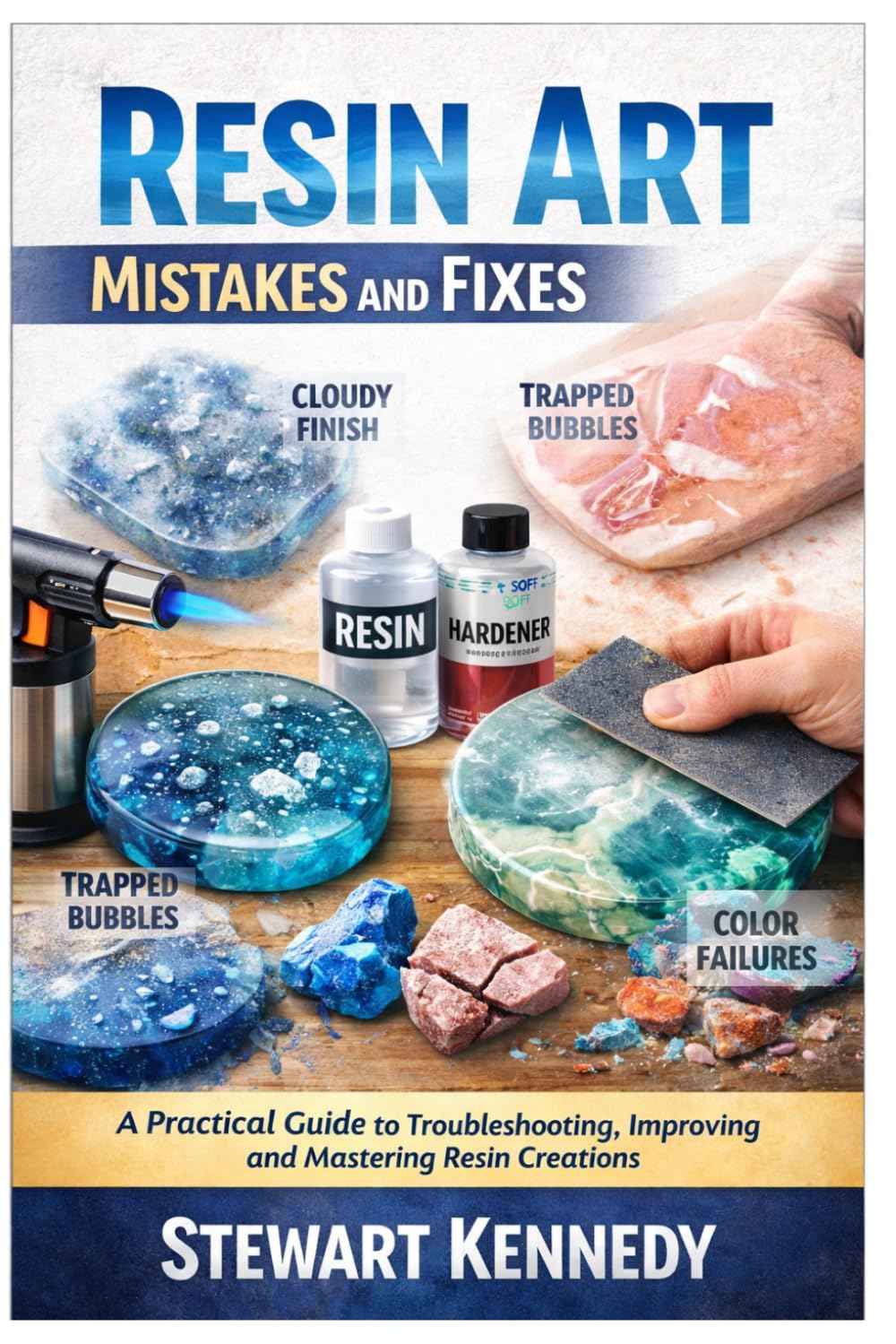 Resin Art Mistakes and Fixes: A Practical Guide to Troubleshooting, Improving and Mastering Resin Creations: 57 (Essential Guides to Crafts and ... and Essential Skills for Everyday Makers)