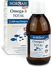 NORSAN Premium Omega 3 Fish Oil Total Lemon High Dose - 2,000 mg Omega 3 per Serving - Over 2,000 Doctors Recommend Norsan Omega 3 - 100% Natural, 800 IU Vitamin D3, No Belching