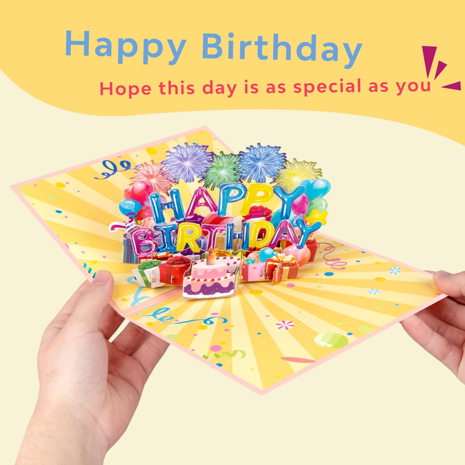 Magic Ants Carte D'anniversaire Lama Pop-up 3D Faite à La