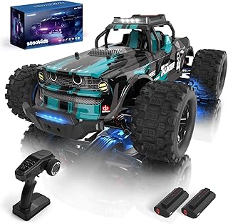 Sponsored You’re seeing this ad based on the product’s relevance to your search query.Learn more about this advertisement snookids Remote Controlled Car 1:14, RC Car Offroad 40 km/h 4WD RC Monster Truck, 2 Batteries, Various Light Modes, 2.4 GHz All-Terrain Truggy for Snow, Sand & Mud, for Adults and Children