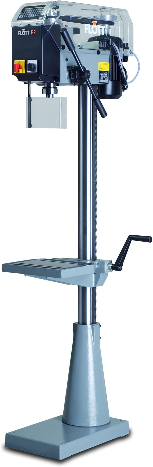 SB E2 Floor Model Drill Press 0.6 Horsepower, 460V 3-Phase, Heavy Duty Steel with cast-Iron Base, 15"