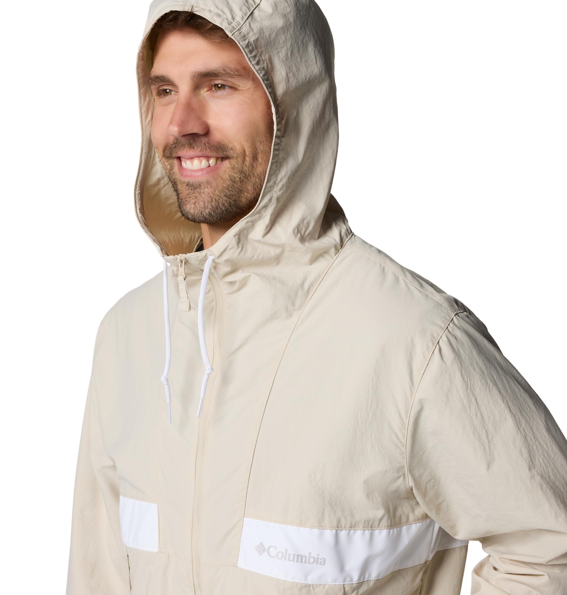 Columbia Hooded Windbreaker Spire Valley-Cortavientos con Capucha para Hombre