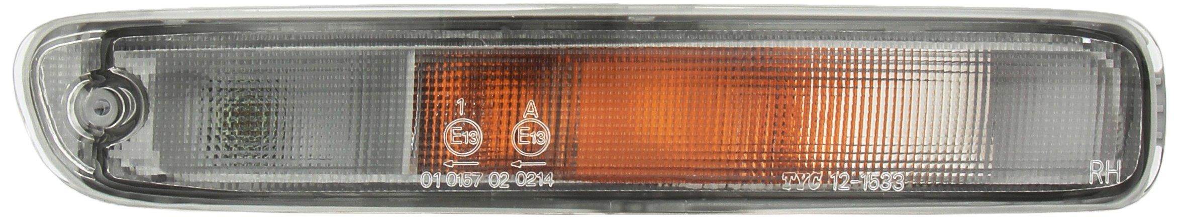 Tyc 12-1533-05-2 Indicatore Di Direzione Con Portalampada Anteriore Destra Bianco-image