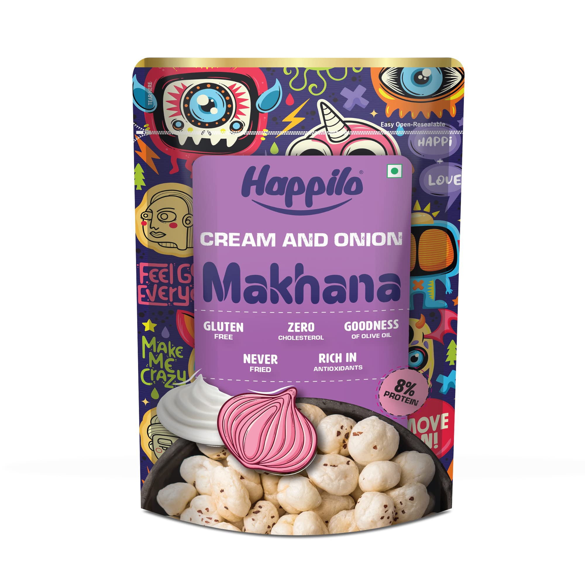 See full amazon price history chart for Happilo Premium Super Snack Makhana Cream & Onion 60g, Roasted Foxnut Healthy Snack Low Calorie Gluten Free and Vegan Happilo Premium Super Snack Makhana Cream & Onion 60g, Roasted Foxnut Healthy Snack Low Calorie Gluten Free and Vegan (B09VZPFYXR) Amazon Price History, Amazon Price Tracker