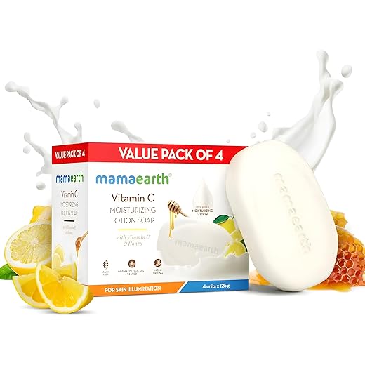 Mamaearth Vit-C Moisturizing Soap 125g - Value Pack 125 g