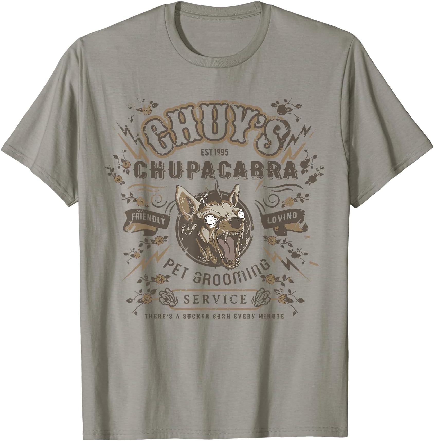 El Chupacabra Gift Shirts & HoodiesUnisex-Adults, Kids Grey T-Shirt Small