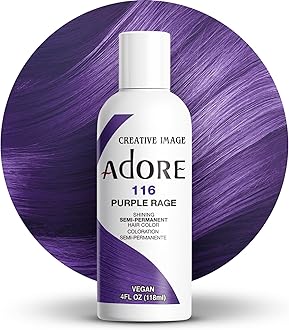 Adore Semi-Permanent Hair Color, 116 Purple Rage, 118 ml