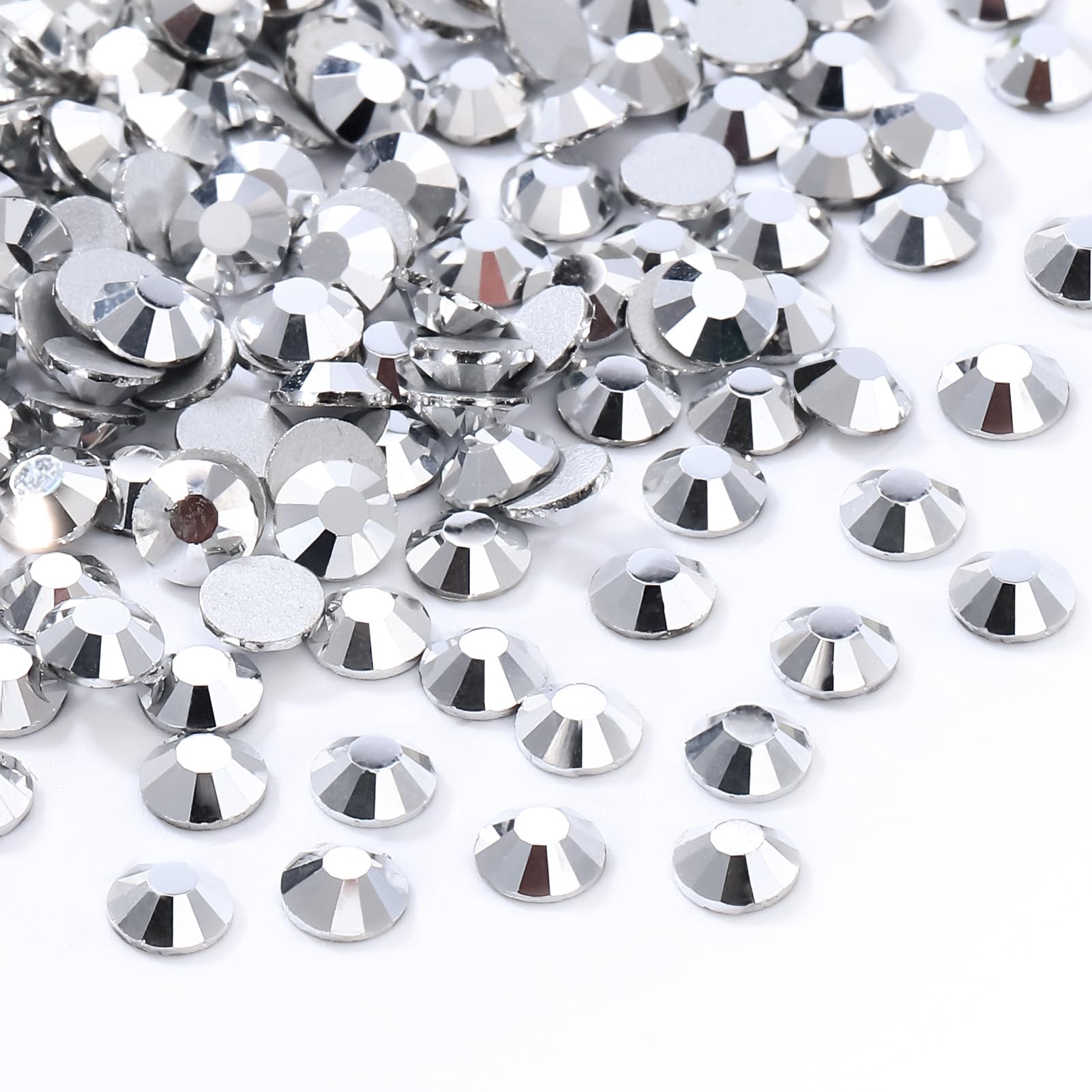 1440PCS Silver SS20 Flatback Rhinestones(4.6-4.8mm)