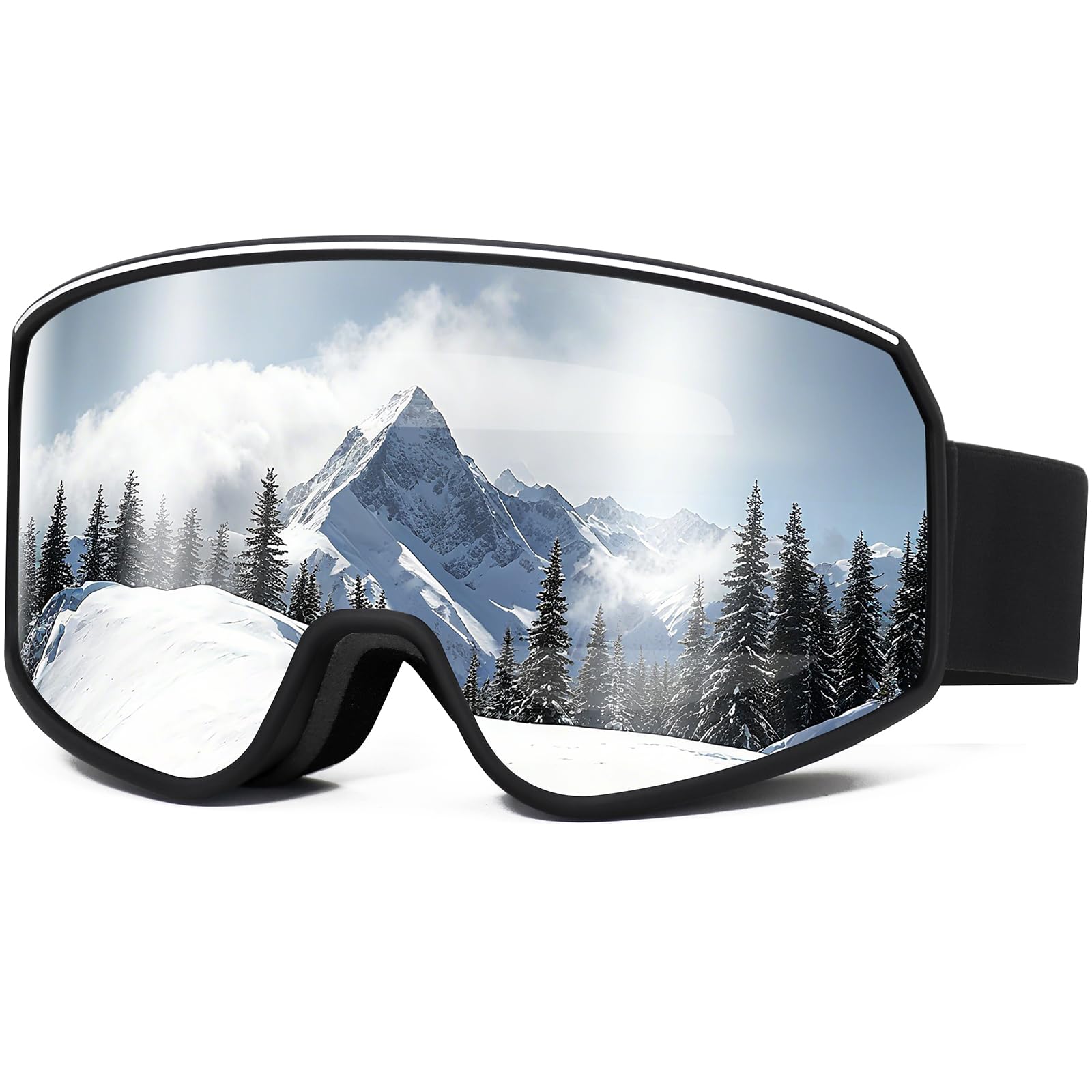SPOSUNE Lunettes de Ski Sur for Ski Motoneige-Hommes Femmes Jeunesse