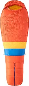 MARMOT Men&#39;s Always Summer 40° Sleeping Bag, 650 Fill Down for Camping &amp; Backpacking