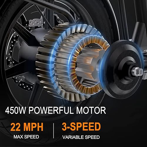 Miniatura 4 de Hiboy Scooter eléctrico - Scooter eléctrico para adultos - Scooter eléctrico de 31 millas de largo alcance y 22 Mph, scooter eléctrico de neumáticos