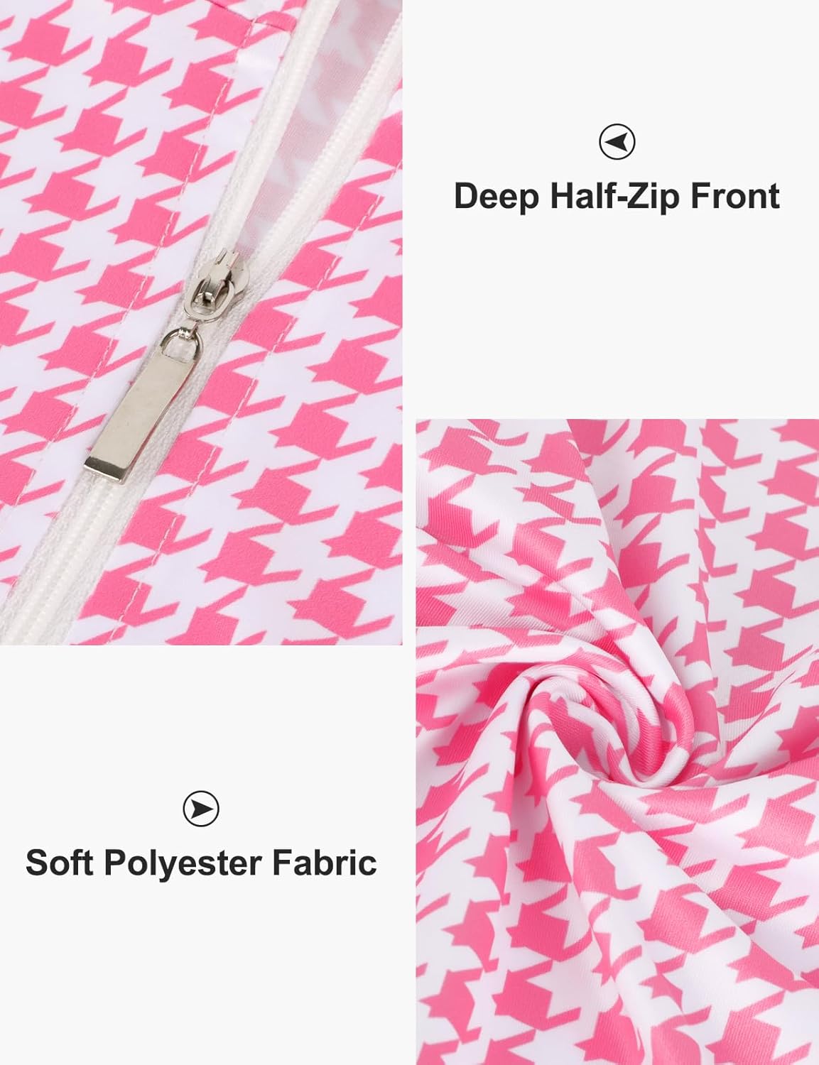 Cucuchy Womens Golf Tennis Dress Sleeveless Athletic Sports Workout Dresses - Image 4