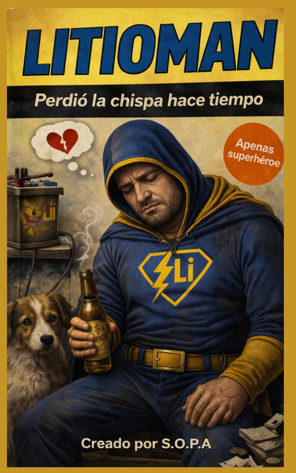 LITIOMAN: Perdió la chispa hace tiempo