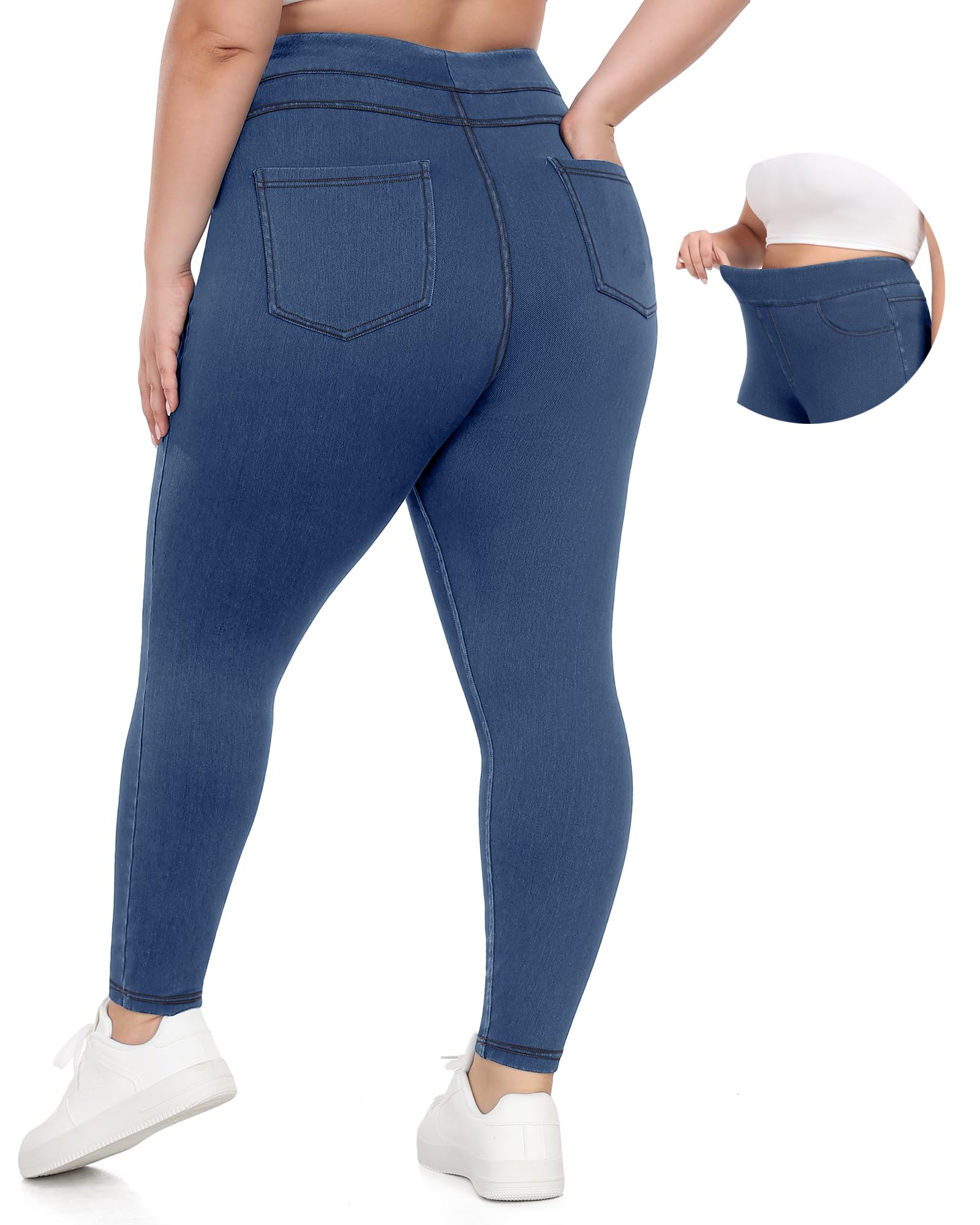 IUGA High Waist Yoga Pants with Pockets, Tummy Control, Workout Pants for Women 4 Way Stretch Yoga Leggings with Pockets