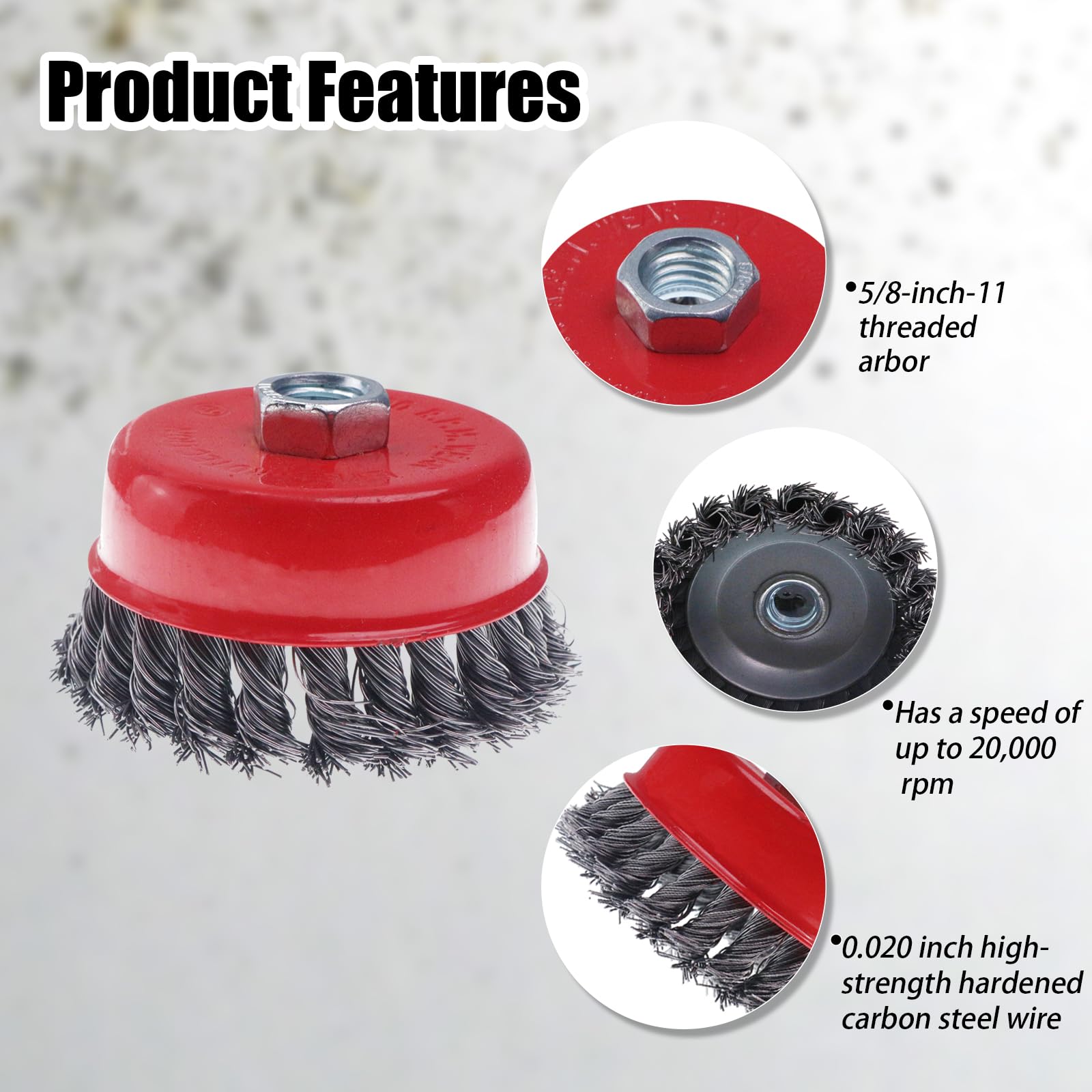 4インチカップ結び目ワイヤーホイールアングルグラインダーブラシ4本パック。 Amazon.co.jp: Norton ワイヤーブラシ クリッパー 4インチ ワイヤーホイール アングルグラインダー用 ステンレススチール ワイヤーブラシ 掃除用 結び目付きワイヤーメタルブラシ 1個パック : DIY・工具・ガーデン