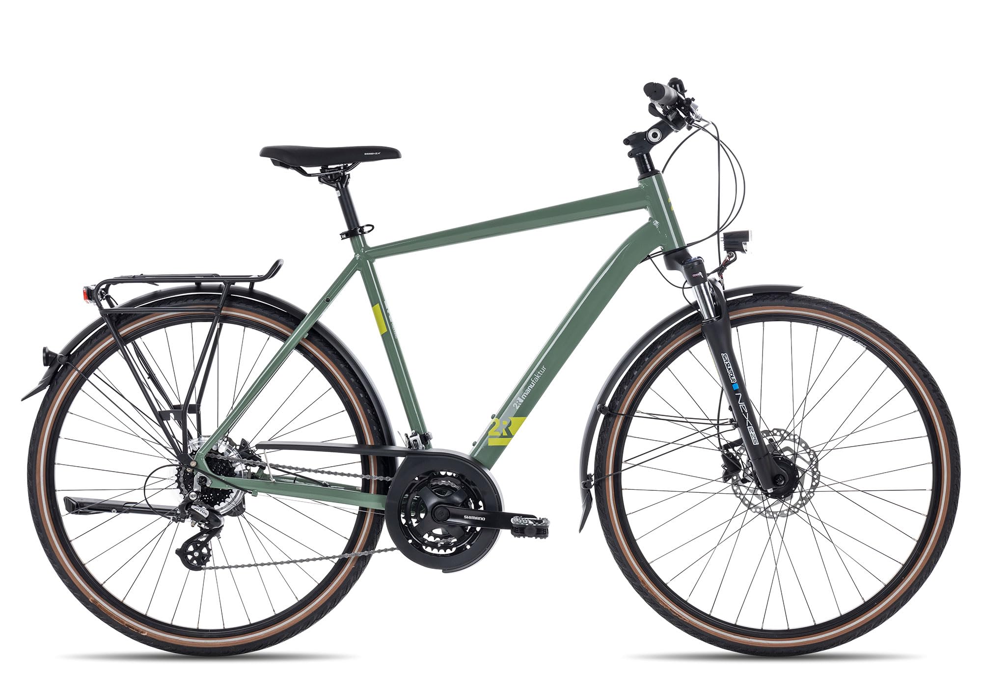 TRX24 | Trekkingbike | 28 Zoll Herrenfahrrad | 24-Gang Schaltung | hydraulische Scheibenbremse | inkl. Straßenausstattung