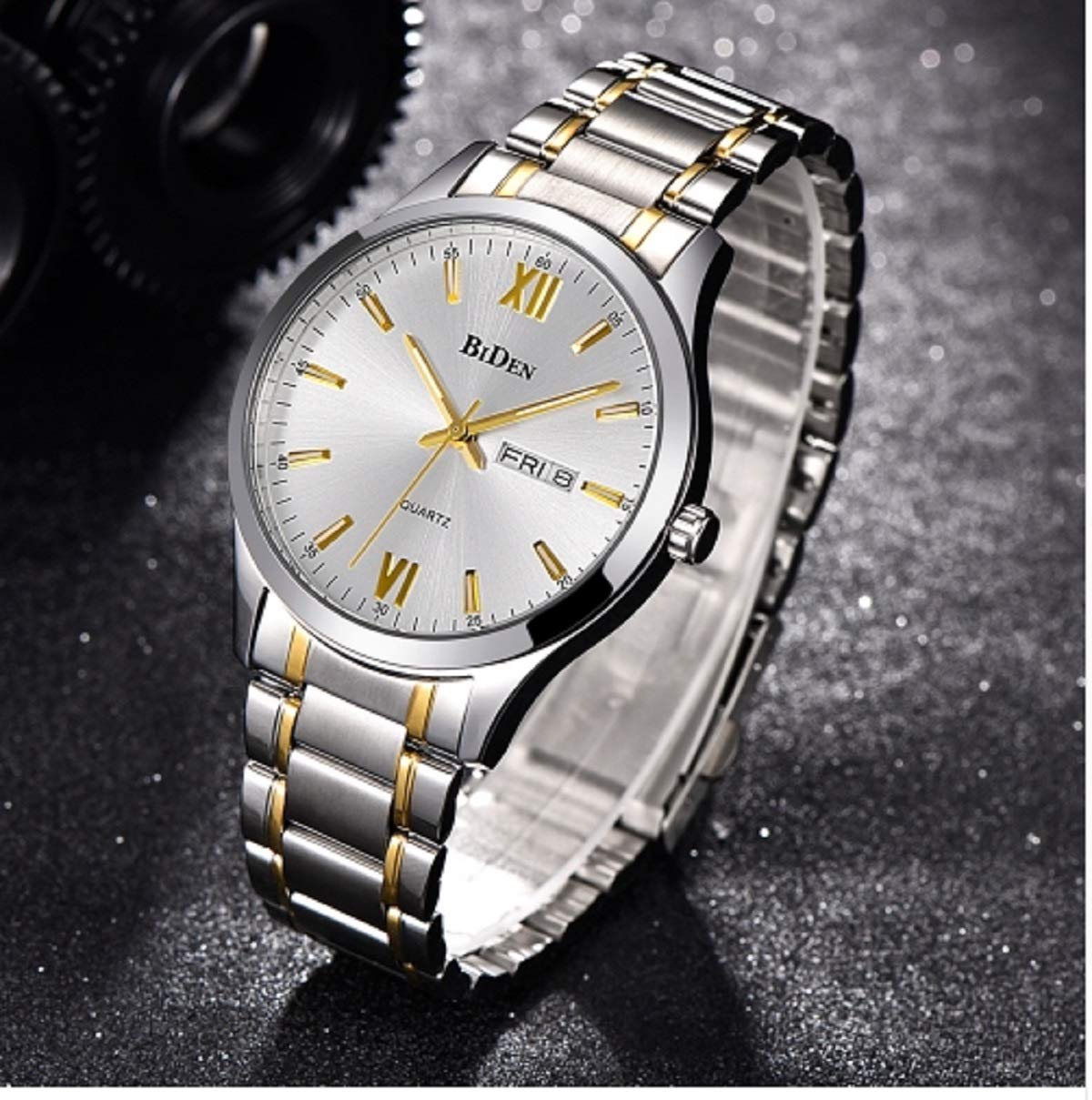 Relogios Masculino Em Aço Biden Original calendario em promoção! Veja a oferta e mais achadinhos de Relógios de pulso 3 Hoje é o melhor dia para comprar Relogios Masculino Em Aço Biden Original calendario com aquele preço maroto! Promoção! Aproveite a oferta! 3