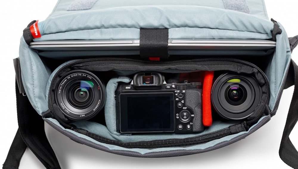 Manfrotto Manhattan Kamera-Messenger-Tasche Speedy-10 für DSLR/CSC