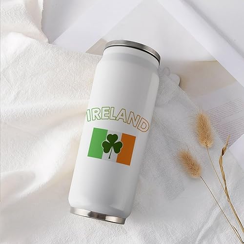 Miniatura 6 de Ireland Irish Flag Green St. Patrick's Day Stainless Steel Tumbler Insulated Cups Travel Coffee Mug with Flip Lid 500ml