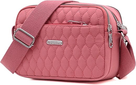 Storite Women Sling Bag Crossbody Purse | Stylish PU Leather Mini Shoulder Bag for Ladies | Compact Travel Side Bag with Z...