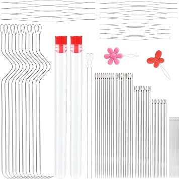 76 PCS Beading Spinner Needles Set