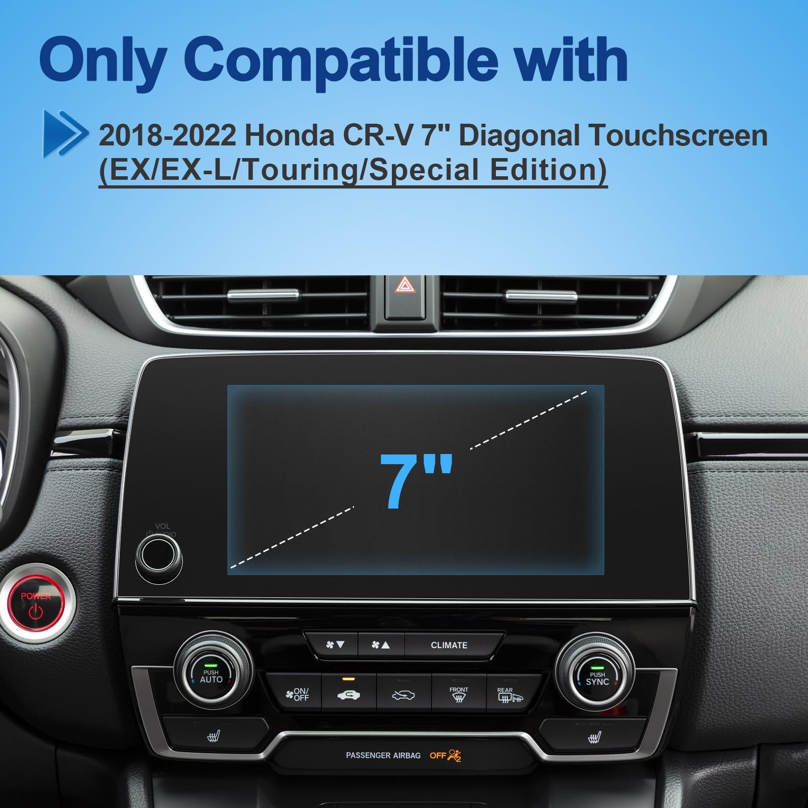 Amazon.com: Coleya Anti-Glare Matte 2018-2022 CR-V Screen