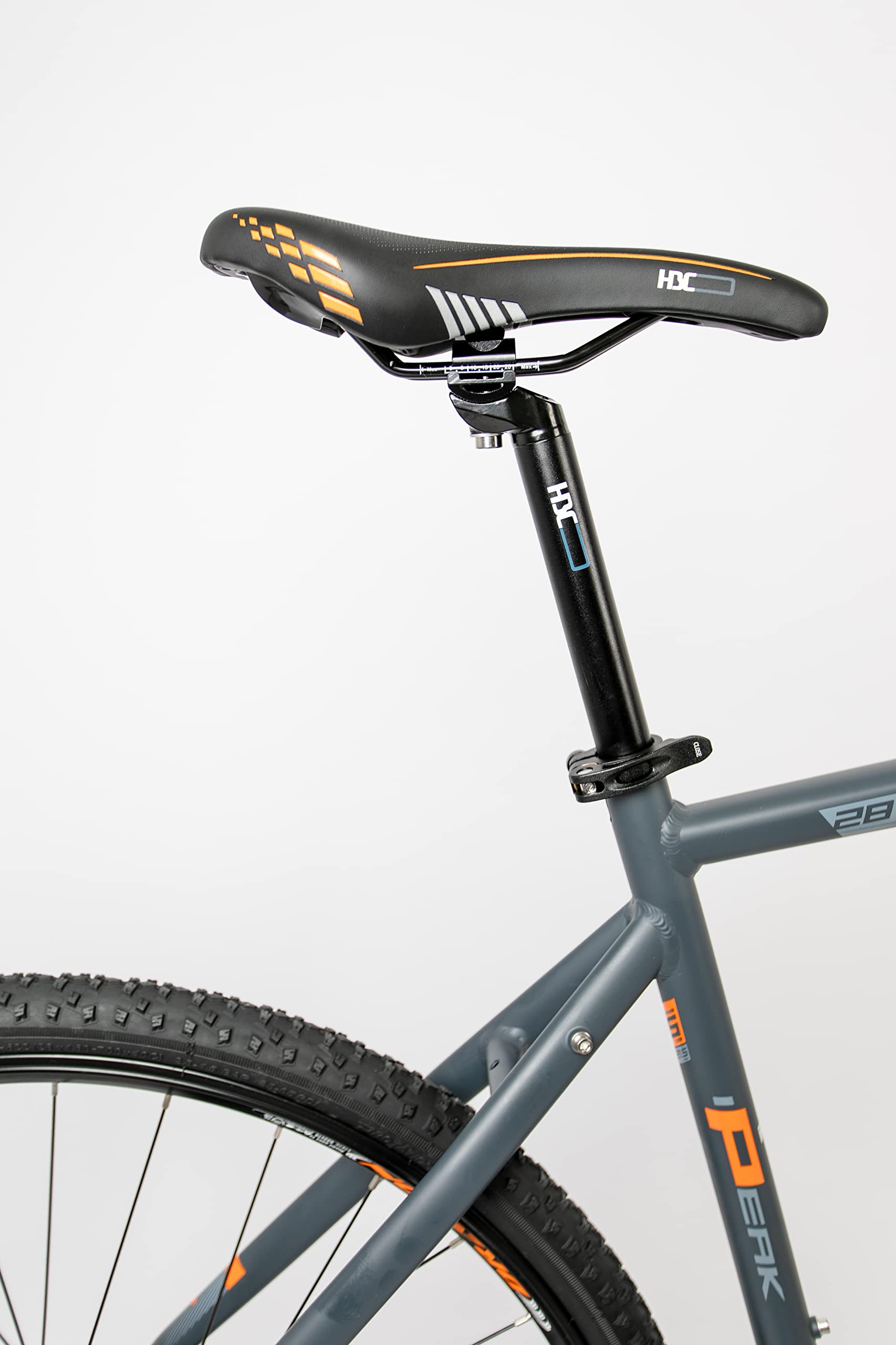 Head Herren I-Peak I Crossbike, Grau matt/orange