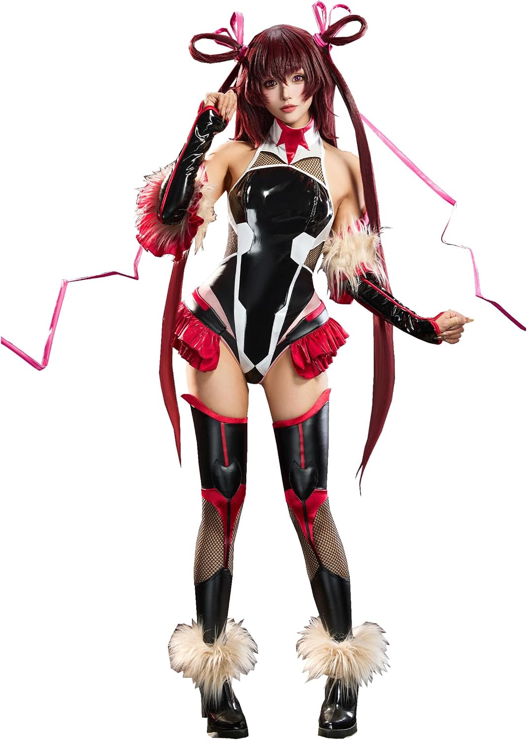 女神風ボディスーツコスプレセット｜充実のアクセサリー付属で完成度の高い変身を実現