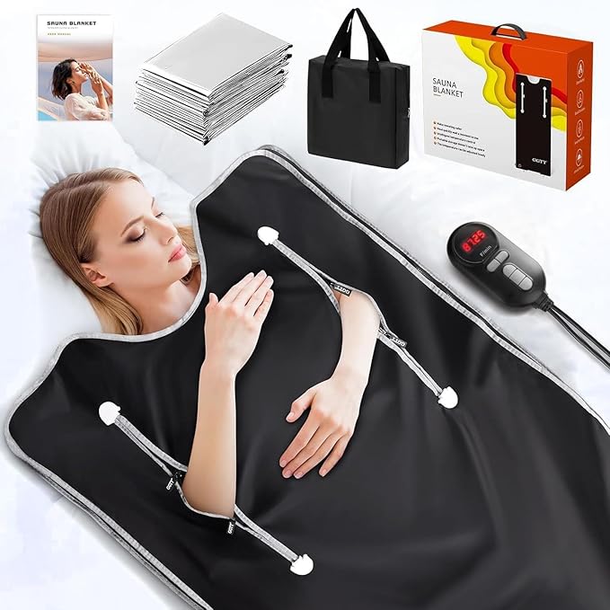 Infrared Sauna Blanket-Sauna Blanket for Home Use, Portable…