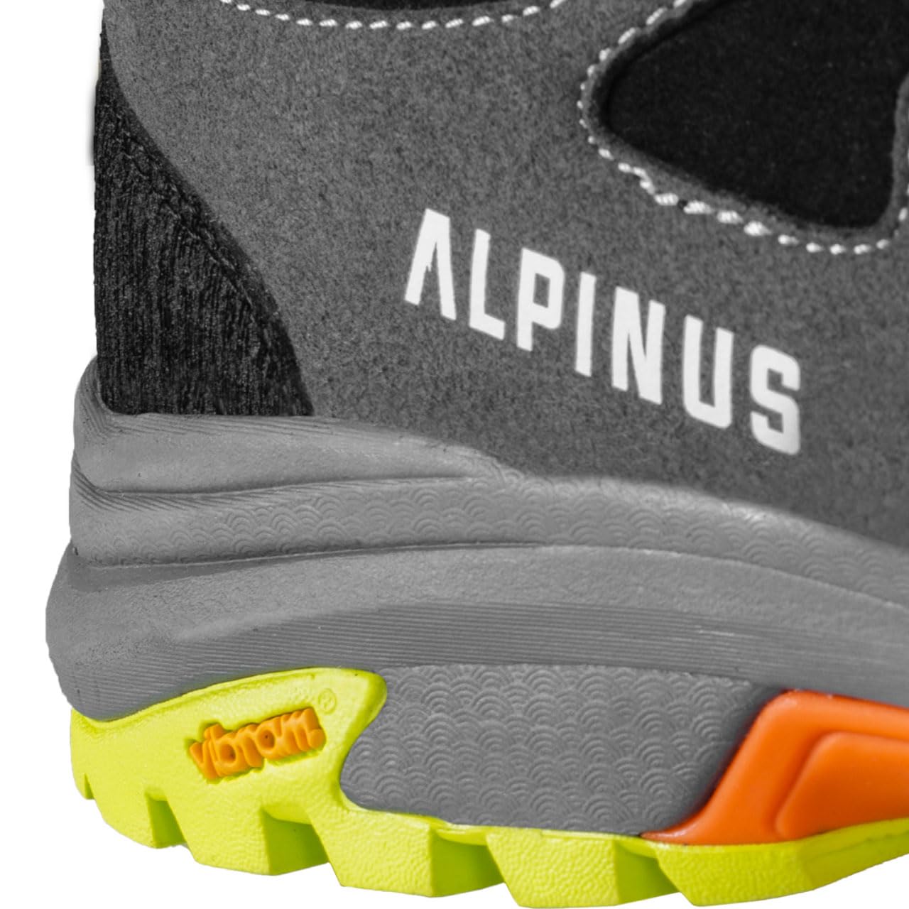 Alpinus Buty trekkingowe Tromso Low Tactical czarno-szare GR43339