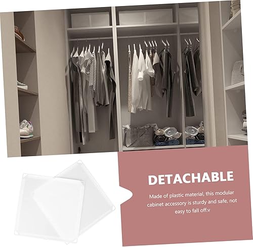 Miniatura 3 de Accesorios de almacenamiento de armario de 2 piezas Enchufes y accesorios Organizador de piezas de armario portátil Armarios Ropa Armario Armario