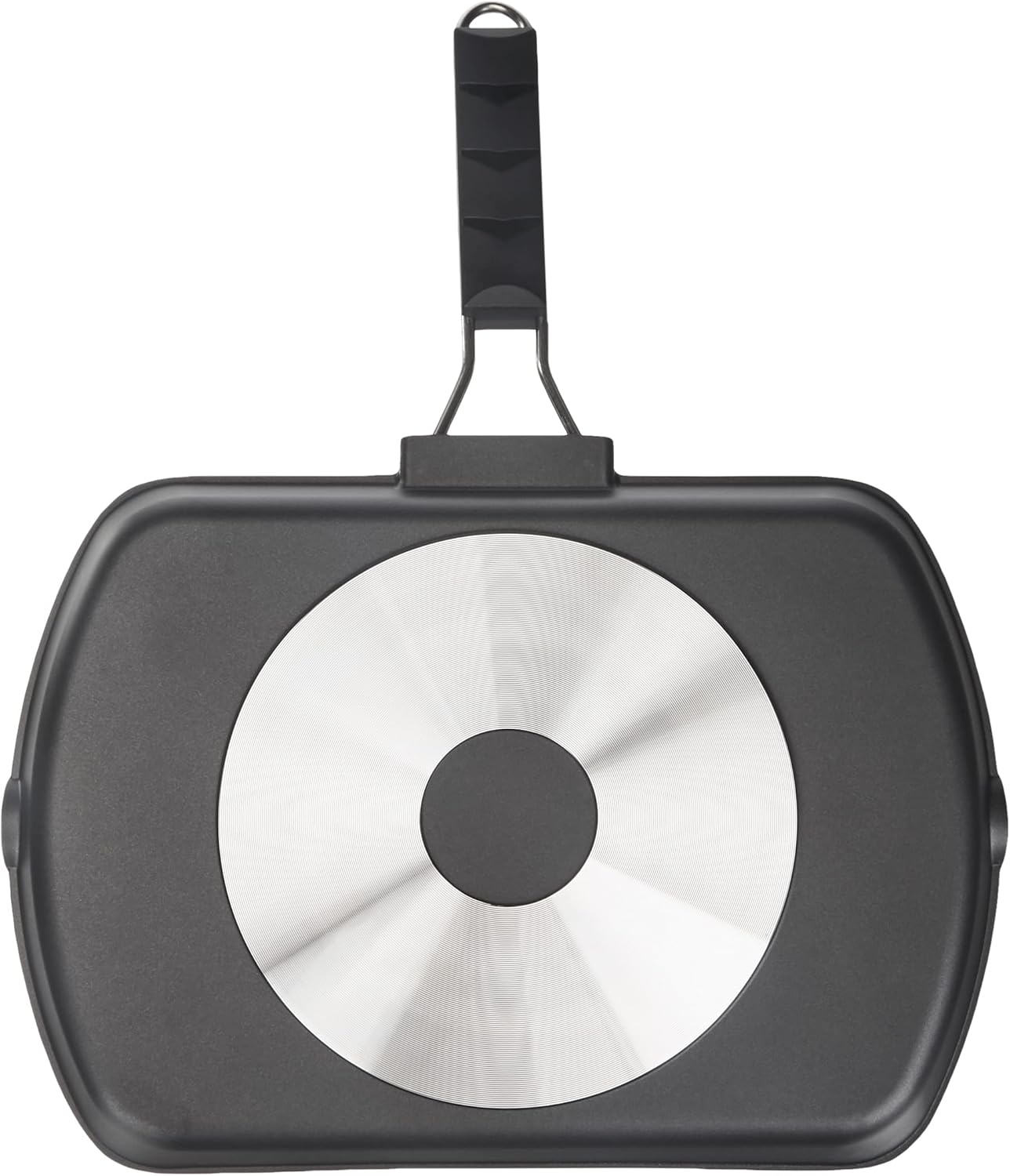 Ilsa Marmorella Grill Pan, Die-Cast Aluminium, Black