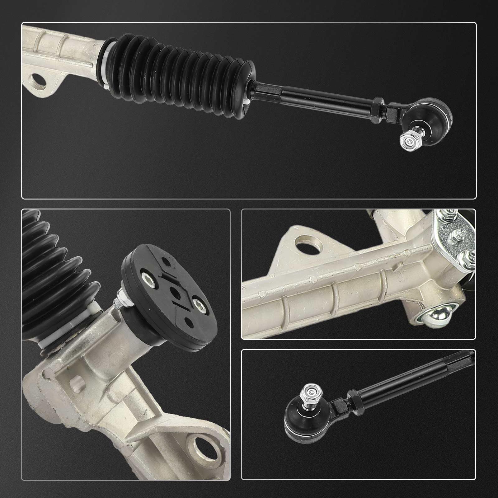 Frankberg Tiranti Ingranaggio dello sterzo Compatibile con 4 112 6 118 4 Furgone/MPV R21 R23 Replace# SR076L,QSR41