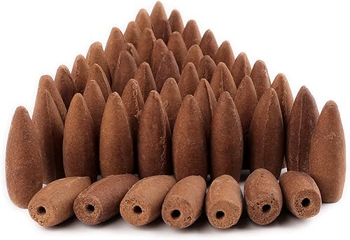 Miniatura 7 de Nag Champa Conos de incienso de reflujo aromático fuente de humo inscents cascada - 50 piezas