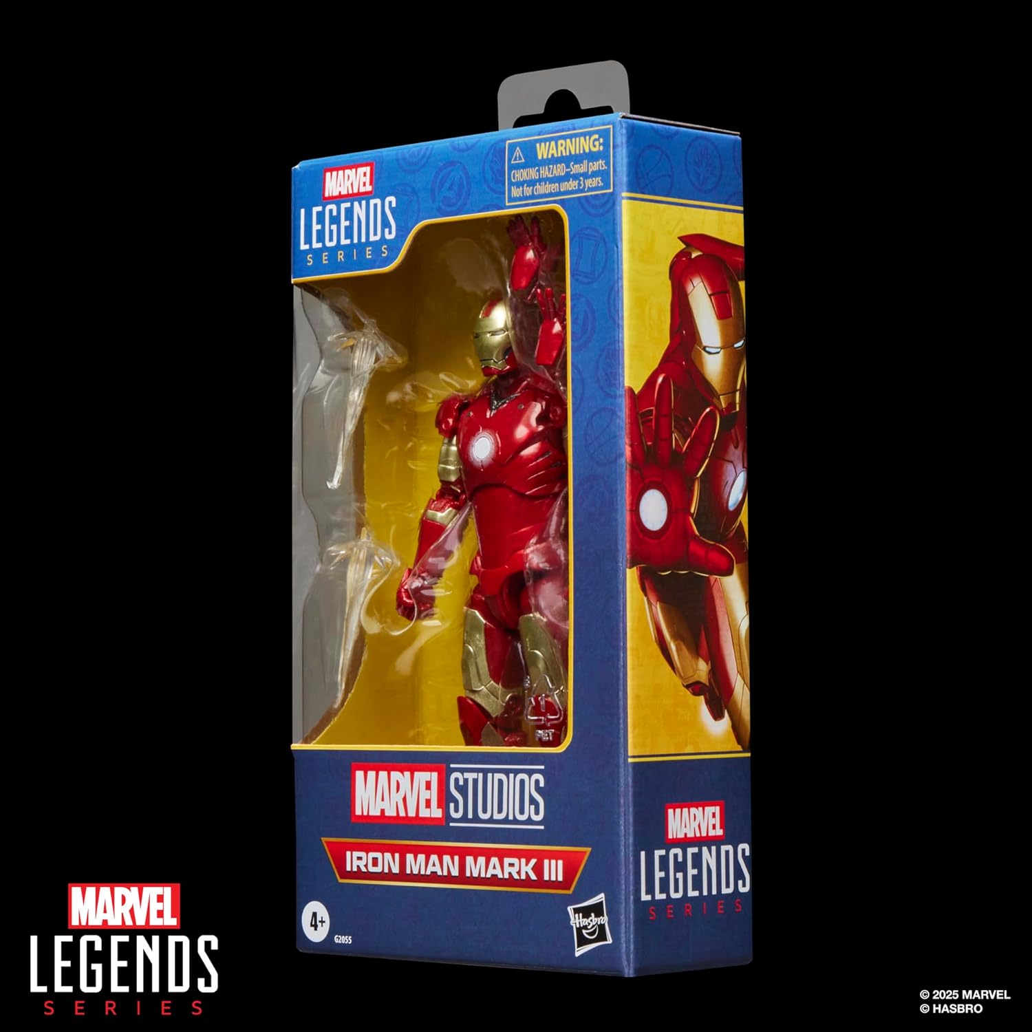 Marvel Legends Series Iron Man Mark III, Iron Man Movie Collectible 6-Inch Scale Action Figure Toy - Image 10