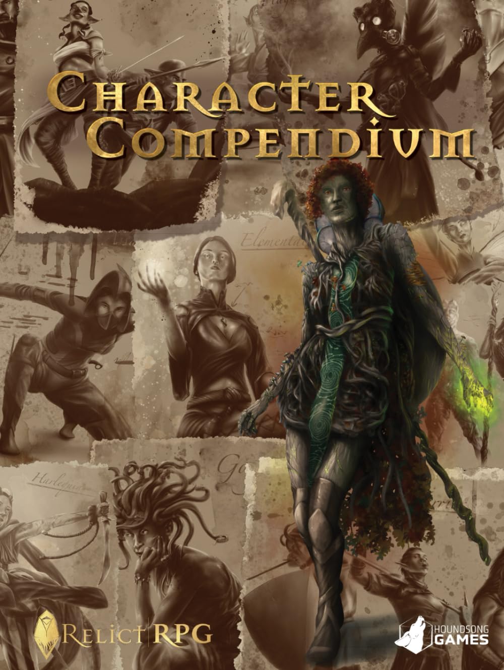 Relict RPG Character Compendium      Hardcover – April 15, 2025