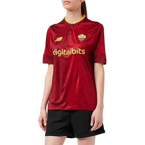 New Balance Men's As Roma Short Sleeve Jersey