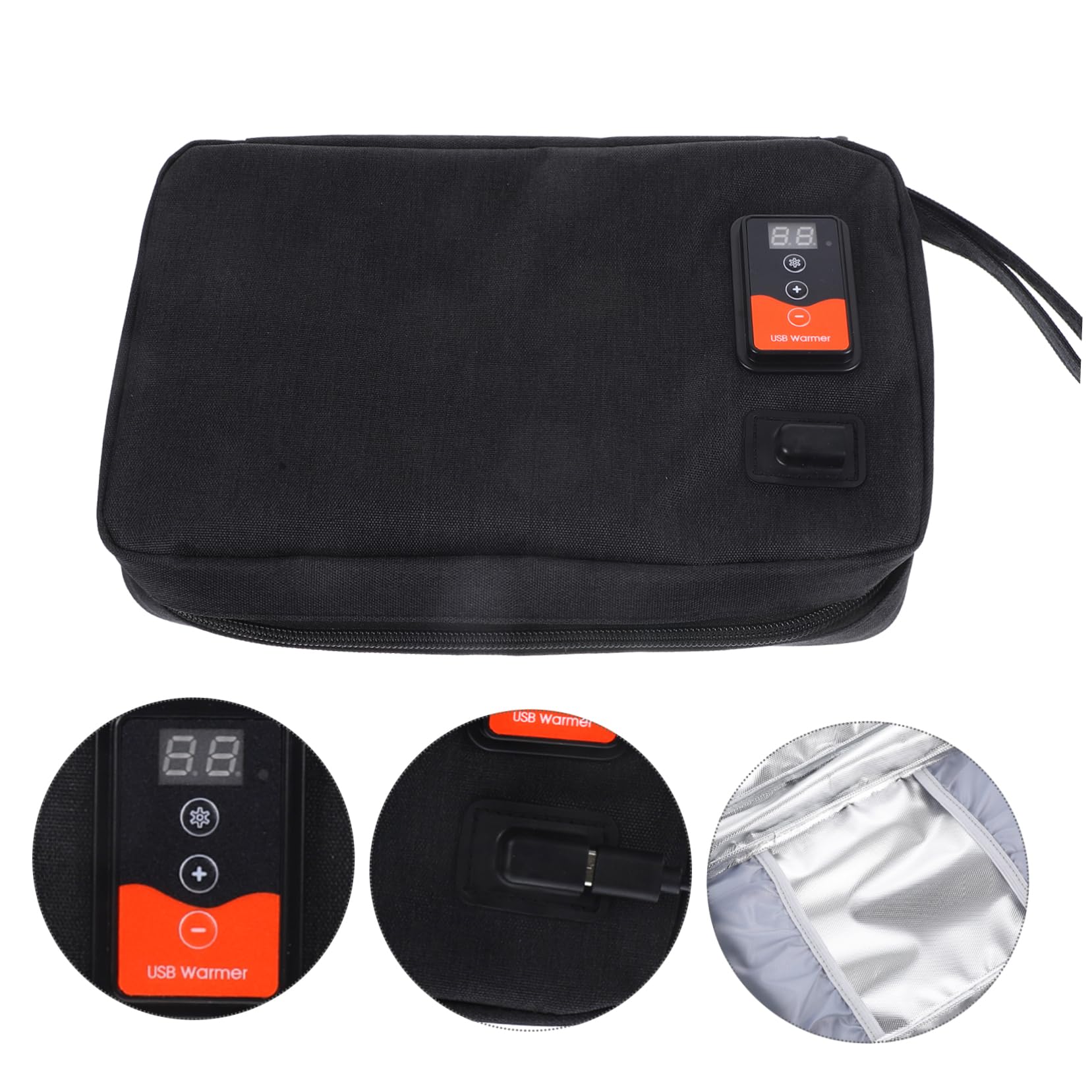 YARNOW Calentador De Toallitas Usb Portátil Para Bebés Dispensador De Toallitas Húmedas De Temperatura Para Uso Doméstico y Viajes