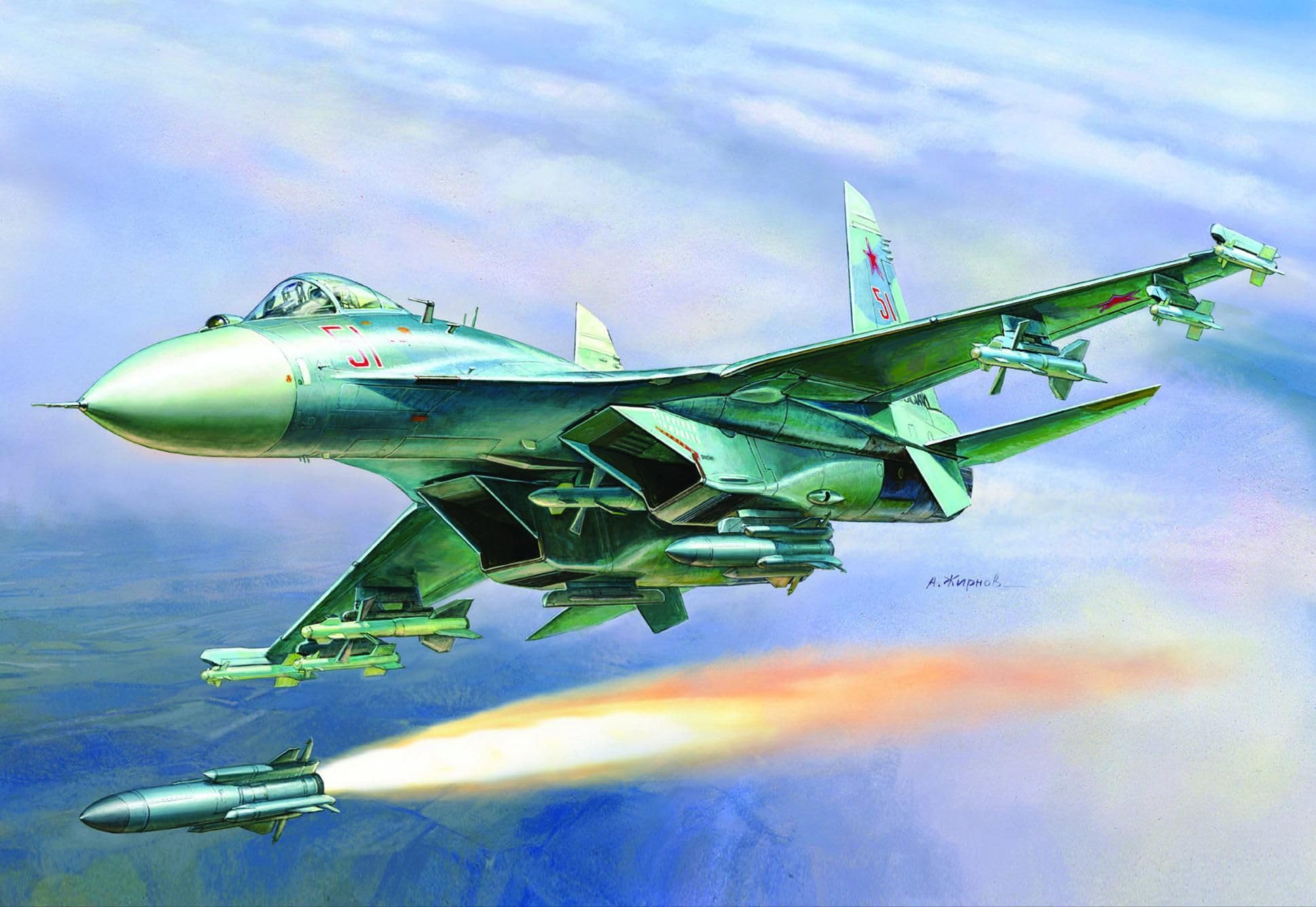 Amazon | ズベズダ 1/72 ロシア軍 SU-27SM スホーイ 戦闘機 プラモデル