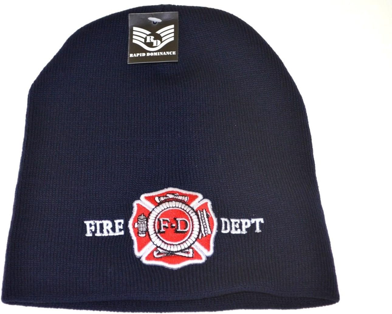 Fire Department Work Knit Beanie