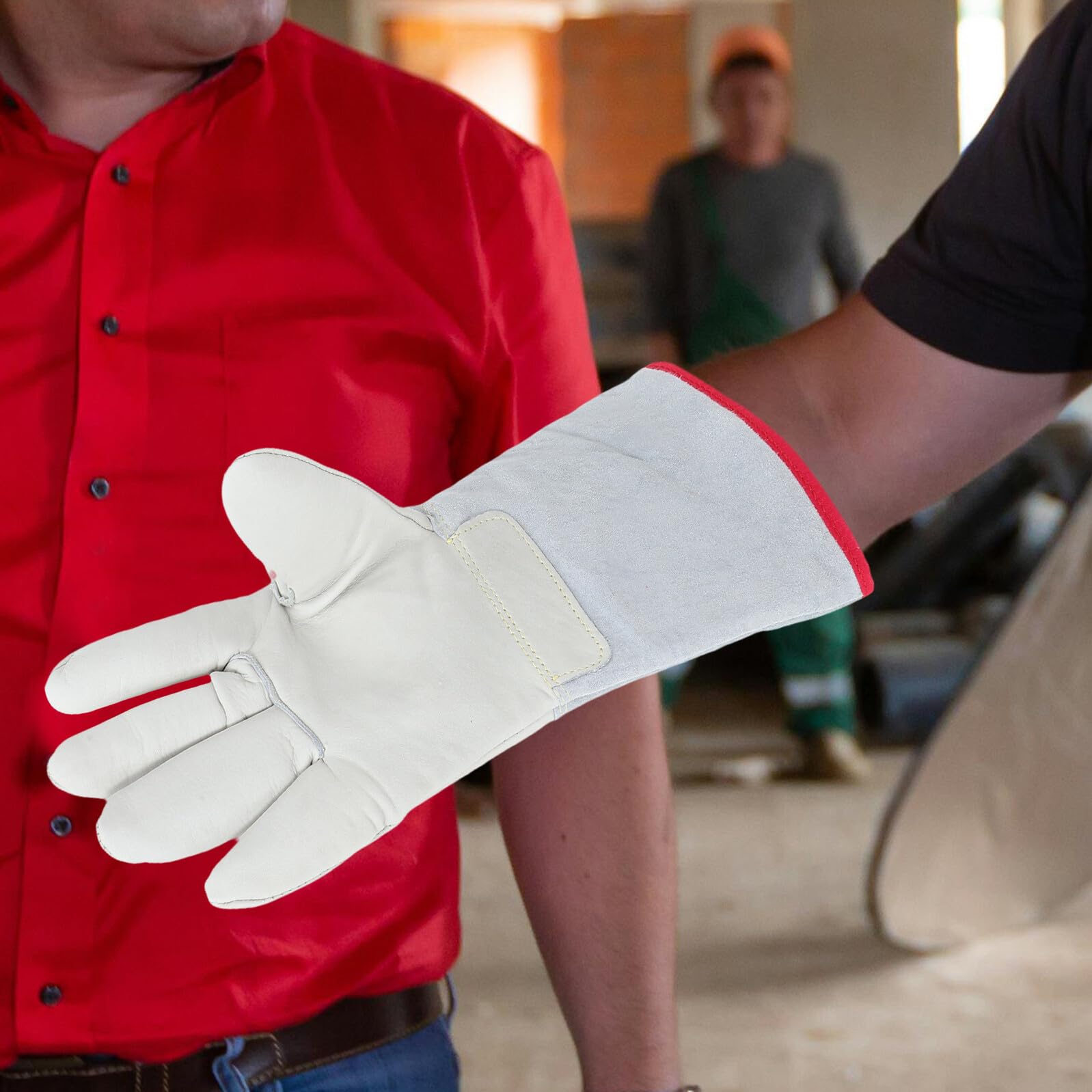 Guantes Térmicos Resistentes Impermeables para Trabajo Congelador Protección Antideslizante para Hombres Guantes Cálidos para Manipulación Frío Uso Exteriores Invierno
