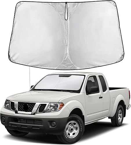 Miniatura 141 de EcoNour Parasol para parabrisas Rivian R1S / R1T 2022-2024 2025 2026, visera solar para parabrisas delantero y ventana, bloqueador de calor UV