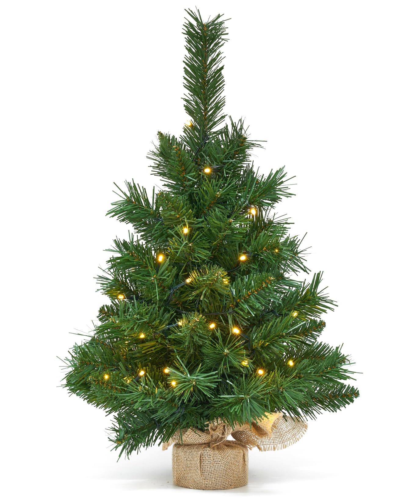 Fummki Artificial Christmas Tree for Home Office Decoration Mini Ornaments