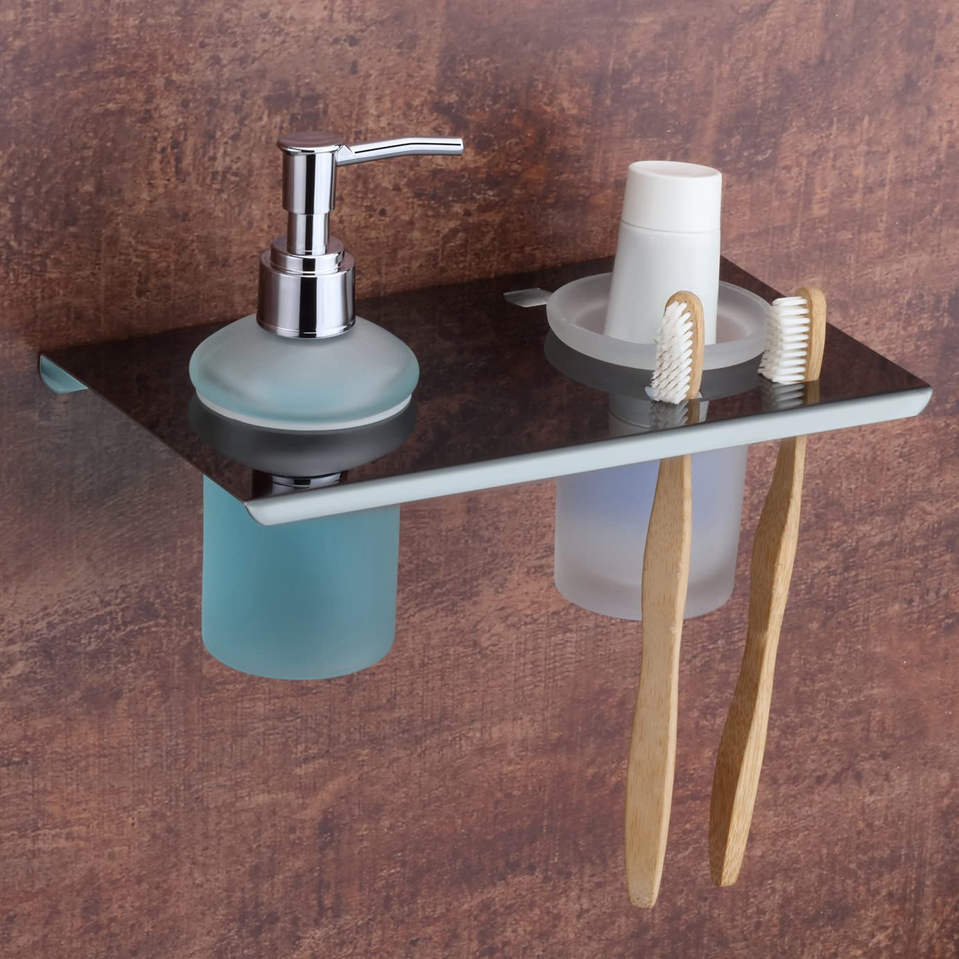 See full amazon price history chart for Plantex Stainless Steel 2 in 1 Liquid Soap Dispenser/Hand Wash Dispenser with Tumbler Holder/Tooth Brush Holder/Bathroom Accessories - Wall Mount (Black-Chrome) Plantex Stainless Steel 2 in 1 Liquid Soap Dispenser/Hand Wash Dispenser with Tumbler Holder/Tooth Brush Holder/Bathroom Accessories - Wall Mount (Black-Chrome) (B0B2LKRS11) Amazon Price History, Amazon Price Tracker