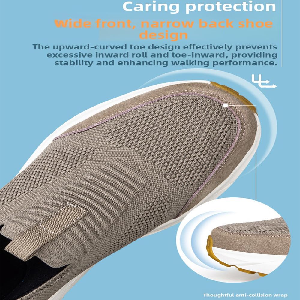 Zapatos para Diabéticos Zapatos Ortopédicos para Caminar Zapatos Ortopédicos Fáciles De Poner Zapatillas Deportivas para Hombres Y Mujeres Zapatos Casuales Ajustables Zapatillas