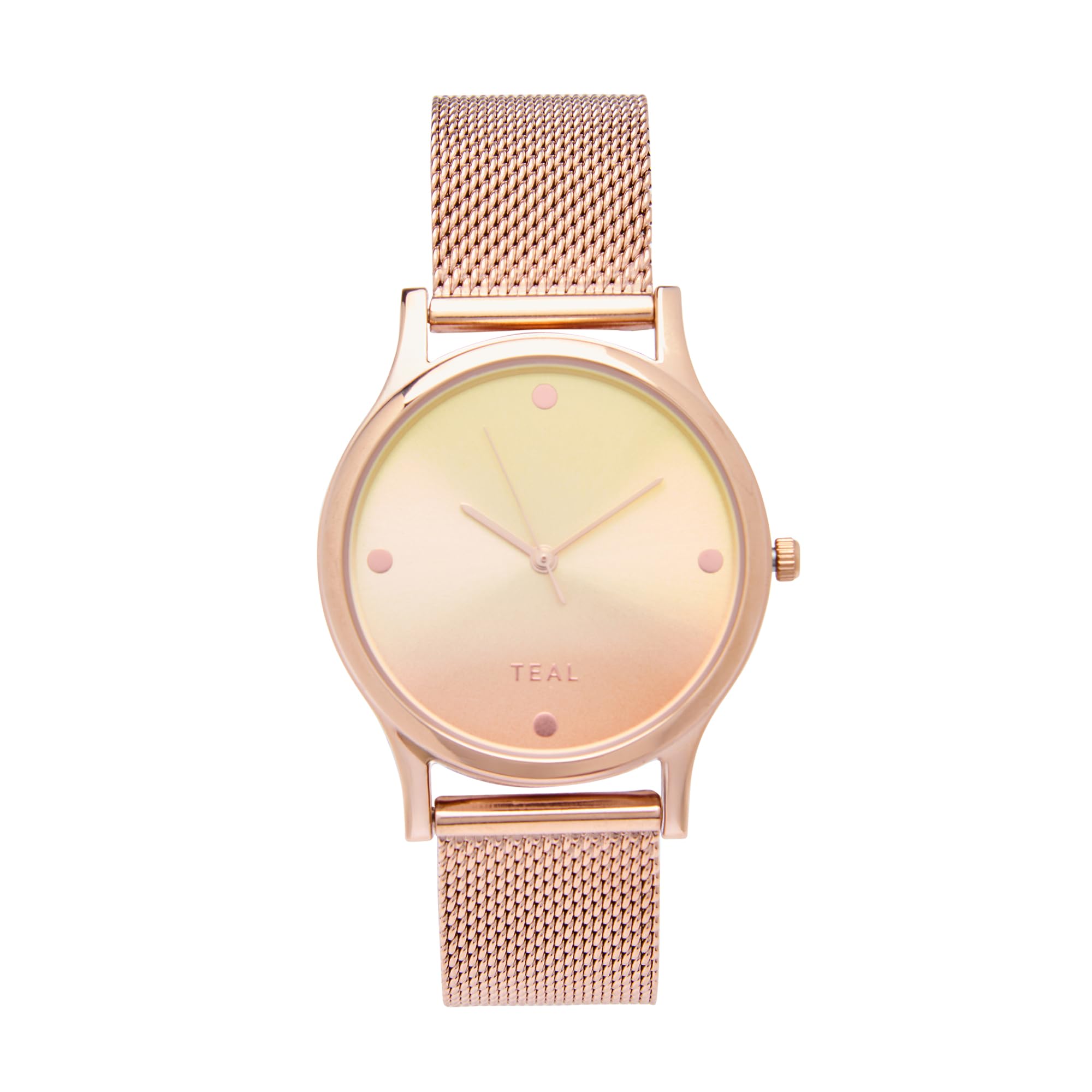 Round Dial Analog Watch for Women|Sunset Ombre Collection| Stainless Steel Strap|Gifts for Women/Girls/Ladies |Stylish Fashion Watch for Casual/Work-image-9